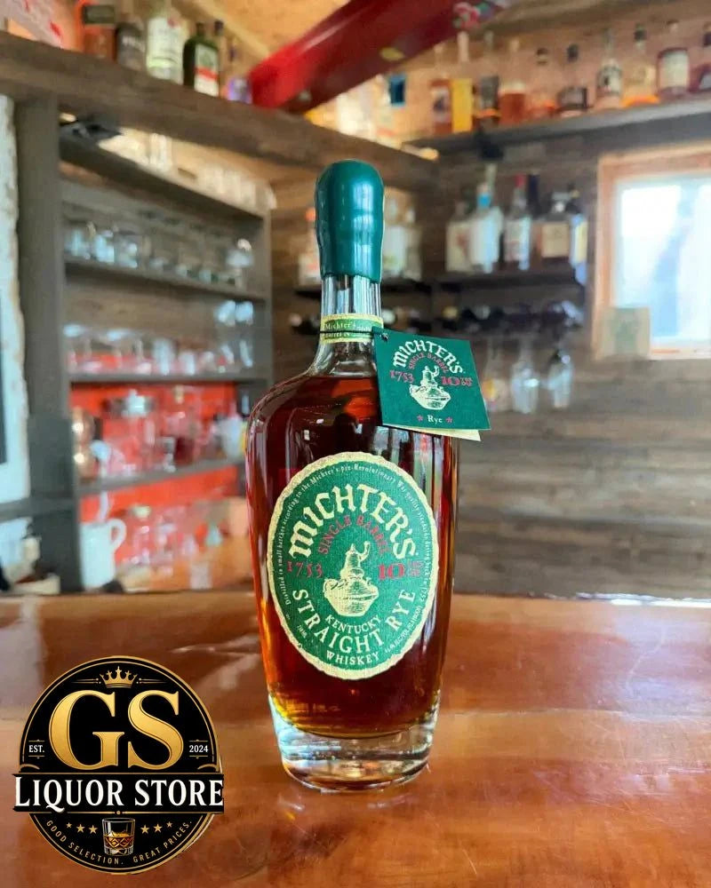 Michter's 10 Year Old Single Barrel Kentucky Straight Rye - 92.8 Proof (46.4% ABV) - Bourbons On Shelves